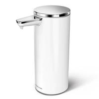 Simplehuman Zeepdispenser Sensor Oplaadbaar 266 ml Wit - thumbnail