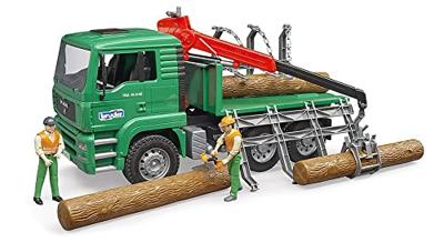 Bruder man tga houttransportwagen