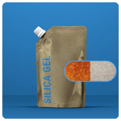 GIEBEL Desiccants Silicagel droogkorrels Oranje, Kleurloos