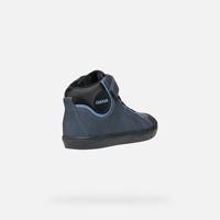 Hoge sneakers met klittenband J Gisli Boy GEOX® marineblauw - thumbnail