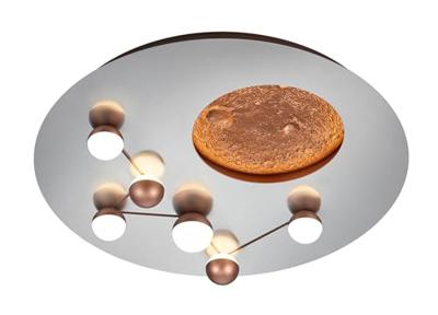 Trio Design plafondlampZodiac grijs - 644810107