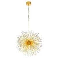 Stars of Light Pendant lampVivaldo 1 98cm gold - 39256 - thumbnail