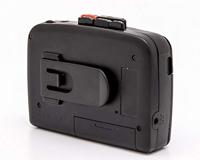 GPO KW938B draagbare cassettespeler, walkman met geïntegreerde luidpreker en microfoon zwart - thumbnail