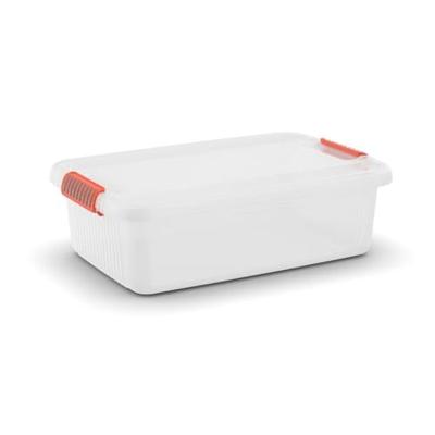 Kis k latch opbergbox met deksel 28l transparant Kis k latch opbergbox met deksel 28l transparant
