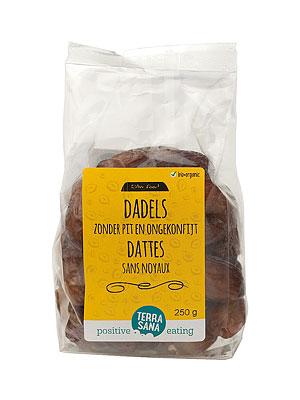 TerraSana RAW Dadels zonder pit bio 250 Gram
