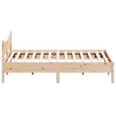 Bedframe zonder matras massief grenenhout 200x200 cm