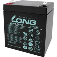 Loodaccu KungLong WPL5-12-M/F2 Loodvlies (AGM) 5 Ah 12 V 1 stuk(s) - thumbnail