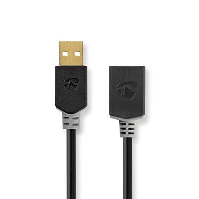 Nedis USB-Kabel | USB-A Male | USB-A Female | 480 Mbps | 2 m | 1 stuks - CCBW60010AT20 CCBW60010AT20
