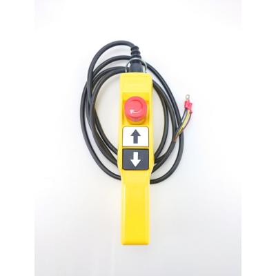 De Vries Bedieningskast m/noodstop v/elektrische takel veh150