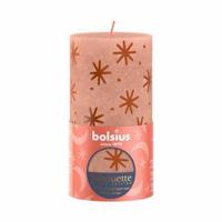 Bolsius Stompkaars Rustic Silhouette Caramel - 13cm - thumbnail