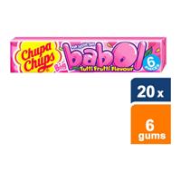 Chupa Chups - Big Babol Tutti Frutti - 20x 6 stuks - thumbnail