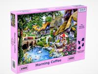 Morning Coffee Puzzel 1000 Stukjes - thumbnail
