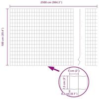 Euro Hek Grijs 1 x 25 m PVC-gecoat ijzer - thumbnail