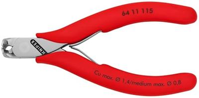 Knipex Voorsnijtang met klein facet 115 mm - 6411115 - thumbnail