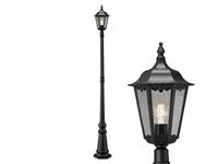 KonstSmide Klassieke tuinlantaarnFirenze zwart - 7233-750 - thumbnail