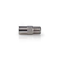Nedis Satelliet- en Antenne-Adapter | IEC Male naar F-Female | 1 stuks - CSGB41954ME CSGB41954ME - thumbnail