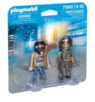 Playmobil® Duopack 71505 politie-eenheid & bandiet met accessoires - thumbnail