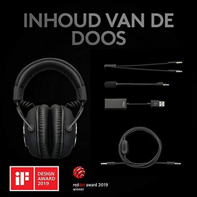 Logitech G PRO Gaming Headset Hoofdband Zwart