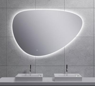 Spiegel Wiesbaden Uovo Organisch Dimbaar LED Verlichting Condensvrij 120 cm Spiegel Wiesbaden Uovo Organisch Dimbaar LED Verlichting Condensvrij 120 cm