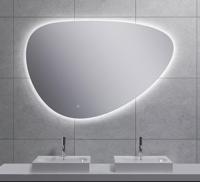 Spiegel Wiesbaden Uovo Organisch Dimbaar LED Verlichting Condensvrij 120 cm - thumbnail