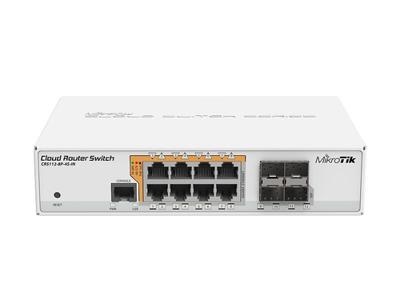 Schakelaar Mikrotik CRS112-8P-4S-IN 16 MB 128 MB RAM - thumbnail