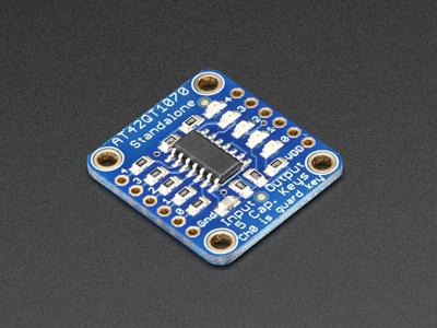 Adafruit Standalone 5-Pad Capacitieve Touch Sensor Breakout - AT42QT1070 [ADA1362]