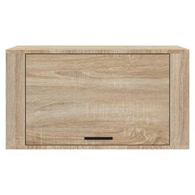 VidaXL Wandschoenenkast 70x35x38 cm bewerkt hout sonoma eiken