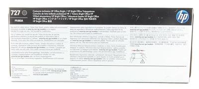 HP Inktcartridge 727 Origineel Grijs 300 ml F9J80A 1 stuk(s) HP Inktcartridge 727 Origineel Grijs 300 ml F9J80A 1 stuk(s)