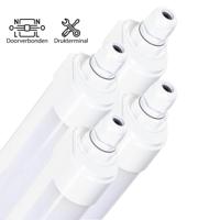 4 PACK - LED's Light LED TL lamp compleet - Koppelbaar tot 10 lampen - Waterdicht - 36W, 120cm, 4320lm 4000K - IP65 IK08 - thumbnail