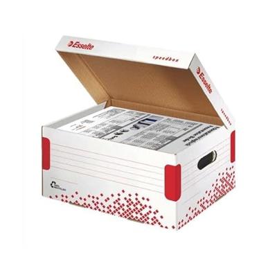 Opberg- en transportdoos Esselte Speedbox 355x193x252mm wit | 15 stuks Opberg- en transportdoos Esselte Speedbox 355x193x252mm wit | 15 stuks