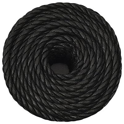 Werktouw 20 mm 25 m polypropeen zwart
