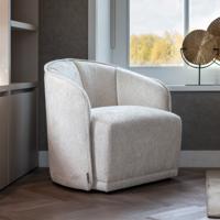 Richmond Fauteuil 'Maryse' Chenille, kleur Crème - thumbnail