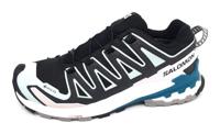 Salomon XA PRO 3D V9 GORE-TEX Lage Wandelschoen Dames Black/Bleached Aqua/Harbor Blue 8 - thumbnail