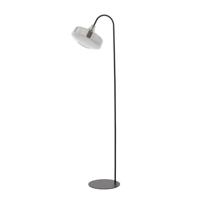 Light & Living Vloerlamp 'Solna' 160cm hoog, kleur Smoke/Mat Zwart - thumbnail