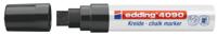 Edding Krijtmarker e-4090 zwart - thumbnail