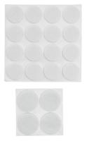 HEMA Set zelfklevend vilt (wit) - thumbnail