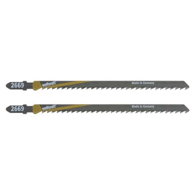 Wolfcraft sabelzaagbladen | t-schacht | hcs | l120mm | 2 stuks - 2669000 Wolfcraft sabelzaagbladen | t-schacht | hcs | l120mm | 2 stuks - 2669000