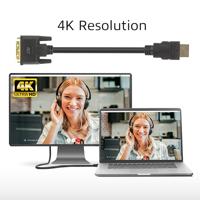 ACT HDMI-A male naar DVI-D male adapterkabel. 2 meter - thumbnail