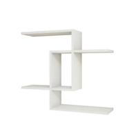 Homemania Wandschap Even 75x22x67 cm wit - thumbnail