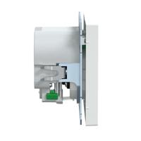 Merten MEG2366-6035 Inzetstuk System Design Lotuswit 1 stuk(s) - thumbnail