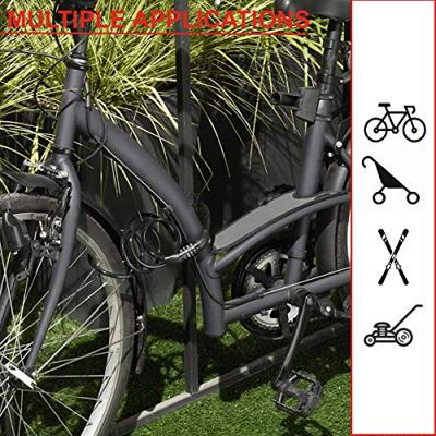 Fietsslot - MASTER LOCK - 8221EURDPRO - 1,8m gedraaide kabel - Programmeerbare combinatie - thumbnail