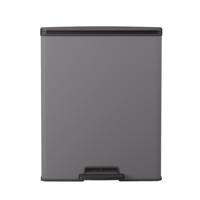 Curver decobin pedaalemmer 65l cool grey - thumbnail