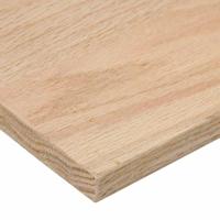 VidaXL Traptreden 4 st 100x25x2 cm onbehandeld massief eikenhout - thumbnail