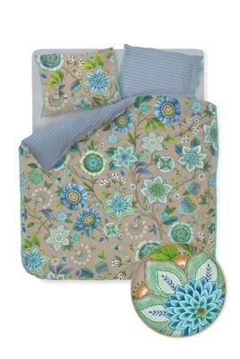 Pip Studio Pip Studio Dekbedovertrek Viva La Vida - Blauw 200x200/220 cm