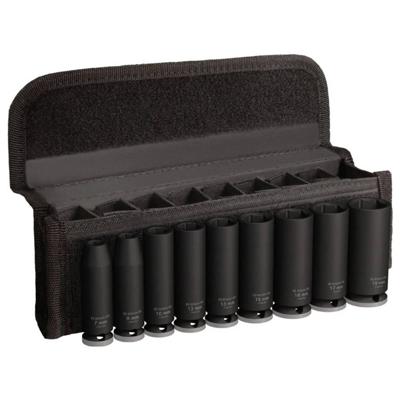 Bosch Professional PRO Impact krachtdoppenset lang 3/8" 9-delig - 2608003037