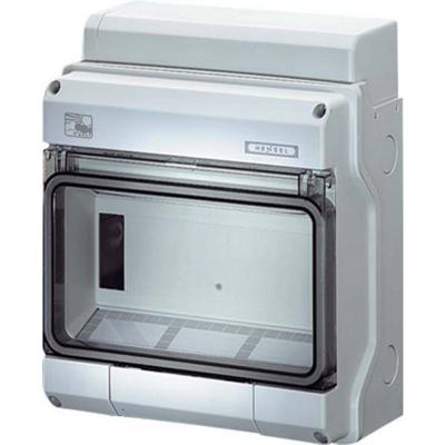 Hensel 61001103 KV PC 9109 Kleine verdeelkast Opbouw (op muur) Aantal groepen: 9 Aantal rijen: 1 Inhoud: 1 stuk(s) Hensel 61001103 KV PC 9109 Kleine verdeelkast Opbouw (op muur) Aantal groepen: 9 Aantal rijen: 1 Inhoud: 1 stuk(s)