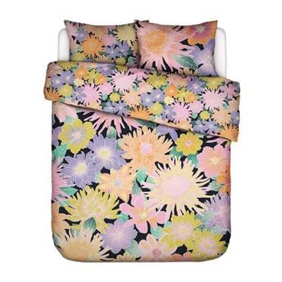 Essenza Covers & Co Flower fling Dekbedovertrek Black 200x200/220