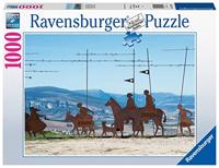 Ravensburger puzzel Pelgrimsroute naar Santiago 1000 stukjes - thumbnail