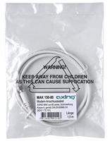 Axing Satelliet Aansluitkabel [1x F-stekker - 1x F-stekker] 3.50 m 85 dB Wit - thumbnail