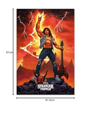 Poster Stranger Things - Eddie 61x91,5cm Poster Stranger Things - Eddie 61x91,5cm